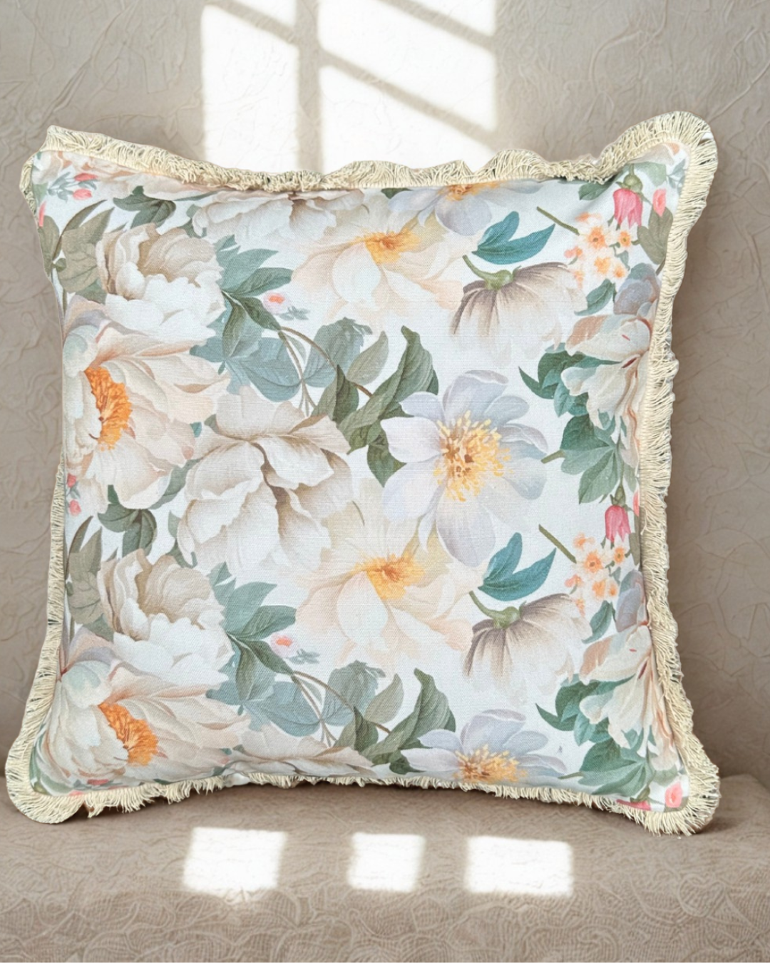 Vintage Blossom Cushion Cover
