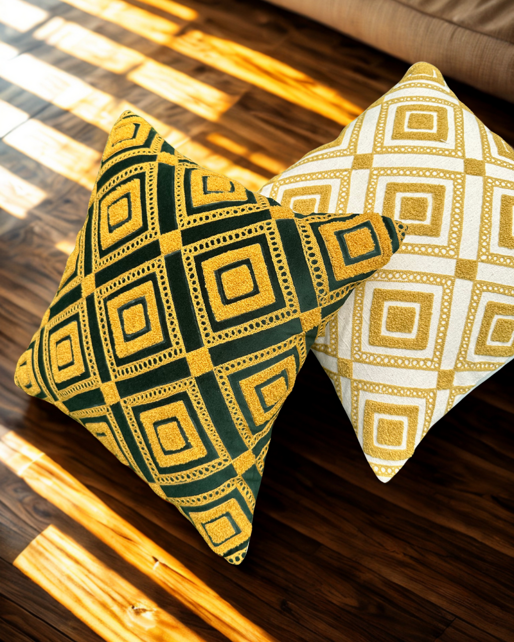 Mosaic Cushion Cover Set