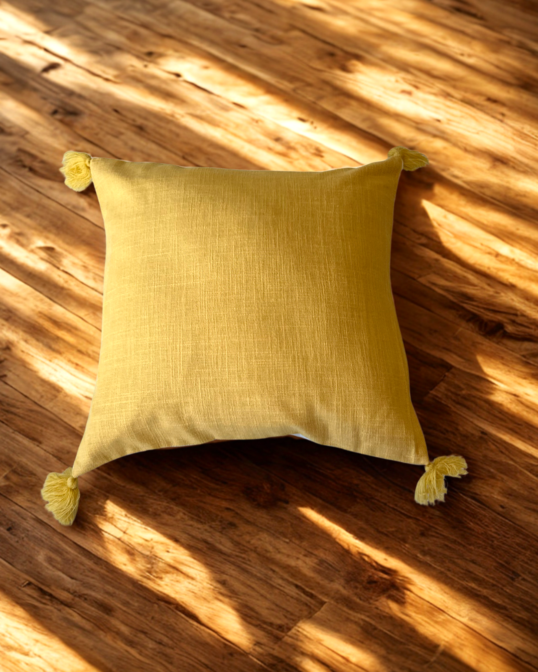 Sunshine Tassel Cushion Cover