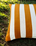 Amber Stripes Cushion Cover